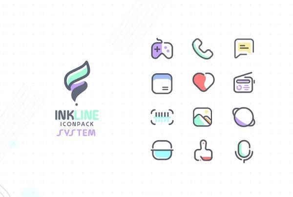inkline图标包软件下载,inkline,图标包app,美化app